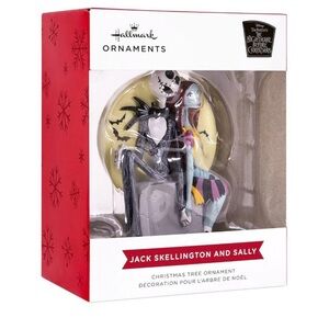 Hallmark Disney Tim Burtons The Nightmare Before Christmas Jack & Sally Ornament